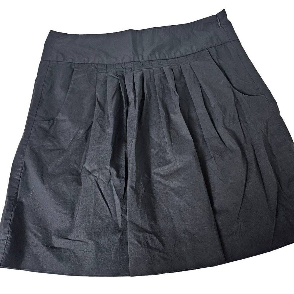 Banana republic black mini skirt